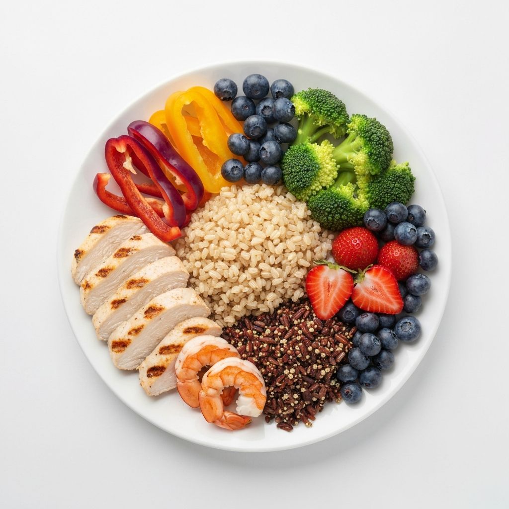 Ilustrasi keseimbangan nutrisi